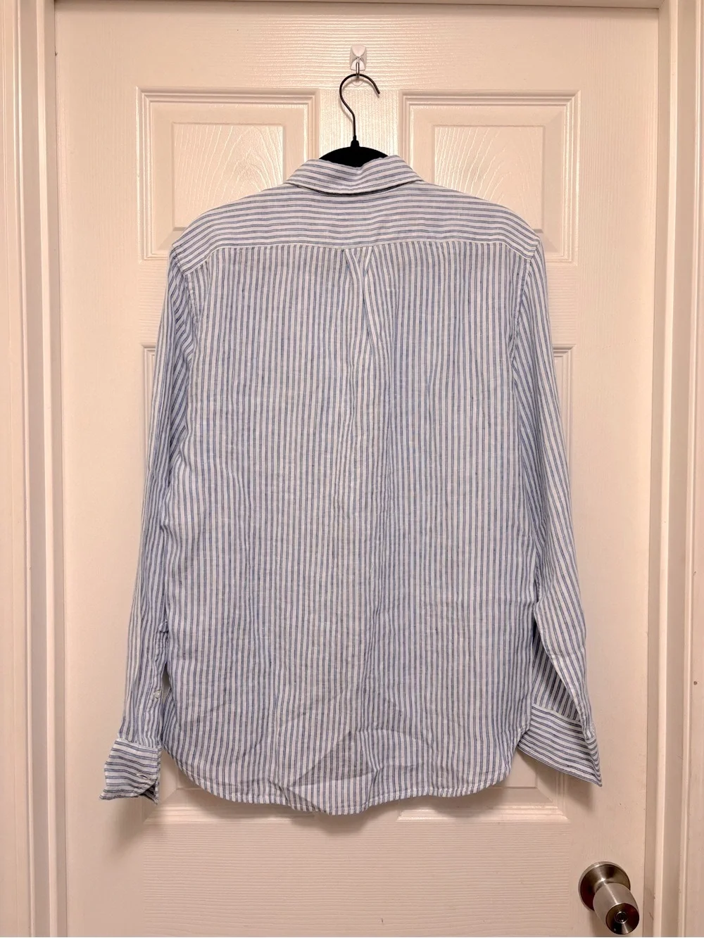 NWT J.Crew Slim Baird McNutt Irish linen Point-Collar Shirt
